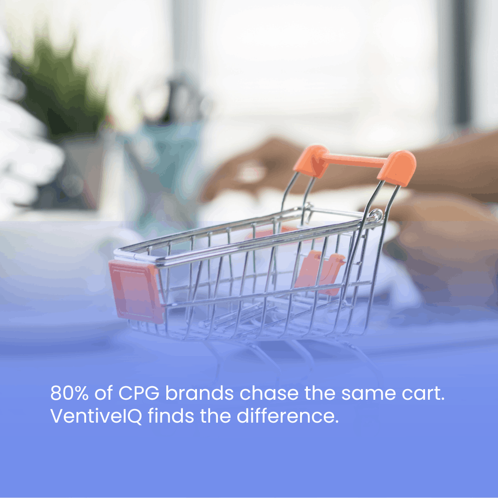 80 % of CPG brands chase the some cart 80 % of CPG brands chase the some cart